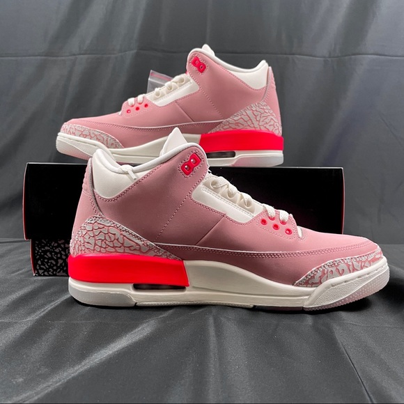 SOLDJordan Retro 3 Rust Pink - Picture 4 of 9
